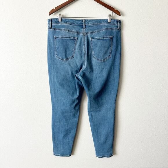 Talbots Flawless High Waist Skinny Ankle Jeans Women’s Size 16 Petite mid wash - Picture 11 of 15